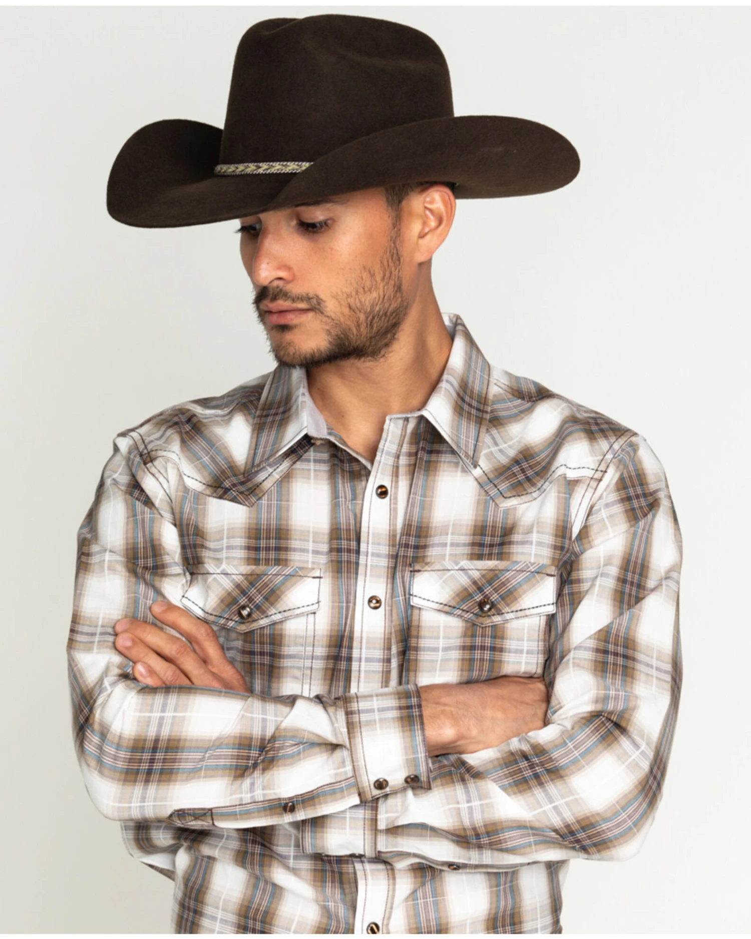 Cody James® Men's Ramrod 3X Low Cattleman Pro Rodeo Felt Hat - Image 5