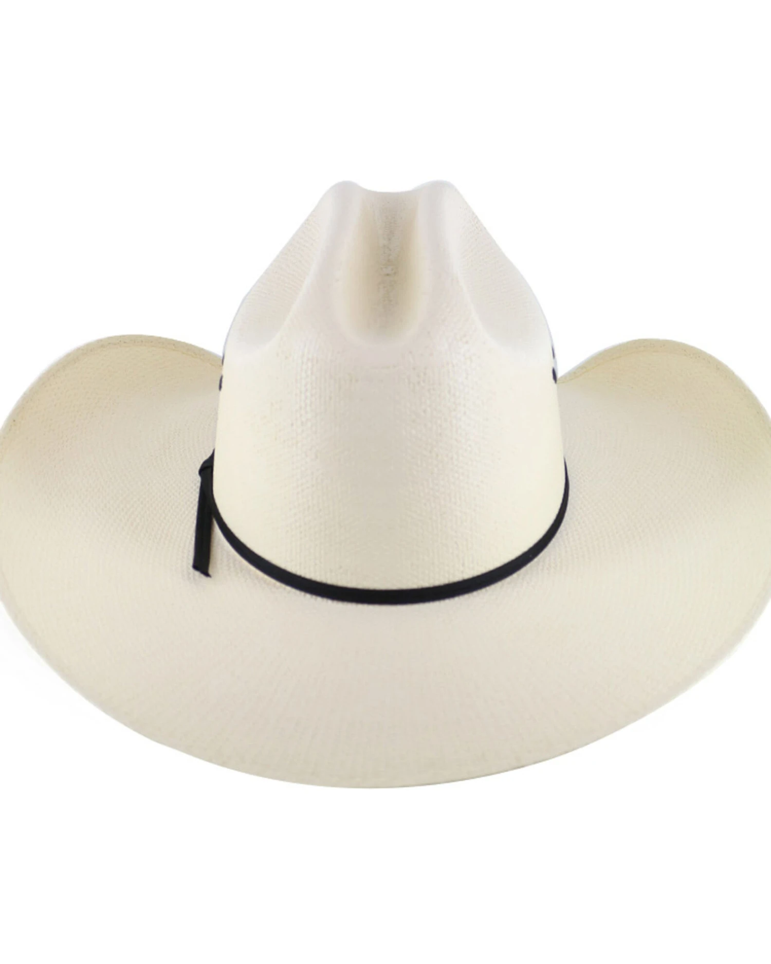 Cody James® Men's Black Tie Straw Hat - Image 3