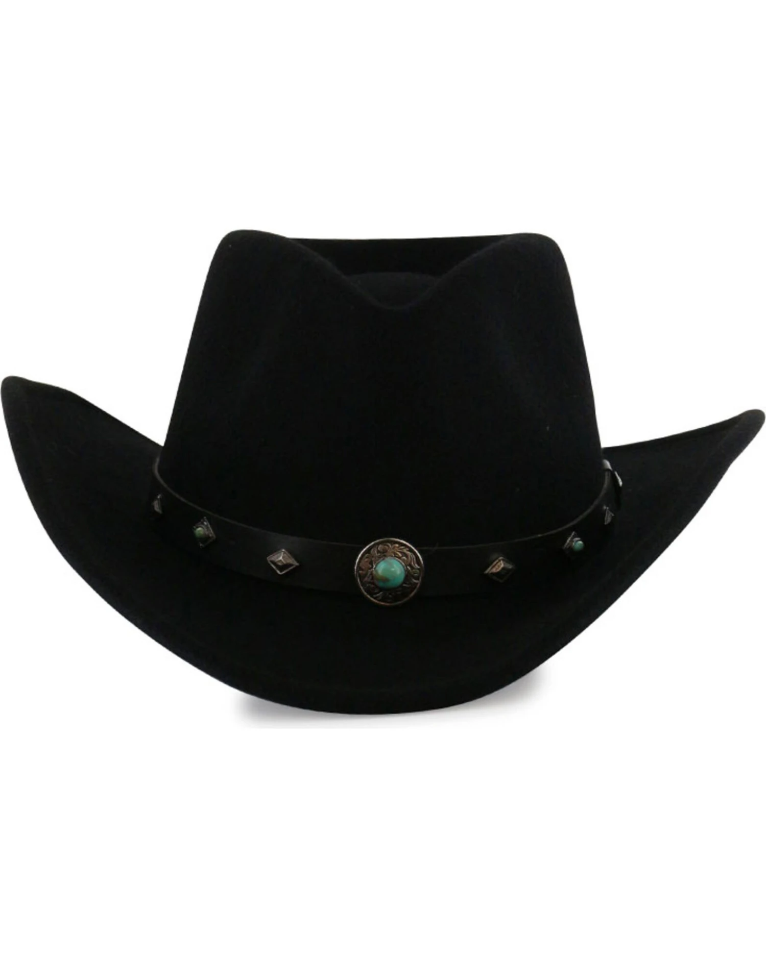 Cody James Men's Santa Ana Black Wool Felt Hat - Image 6