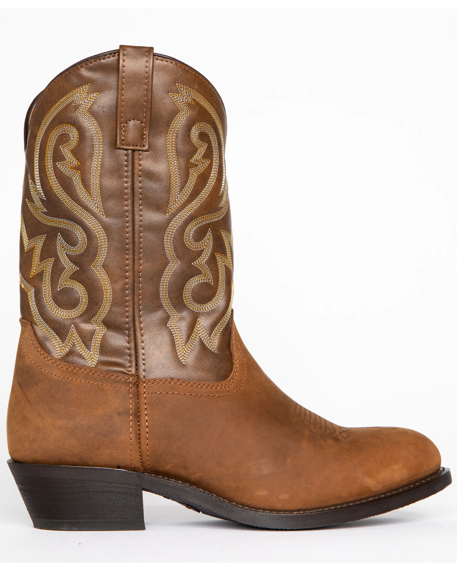 Cody James Men's Embroidered Western Boots - Round Toe - Image 4