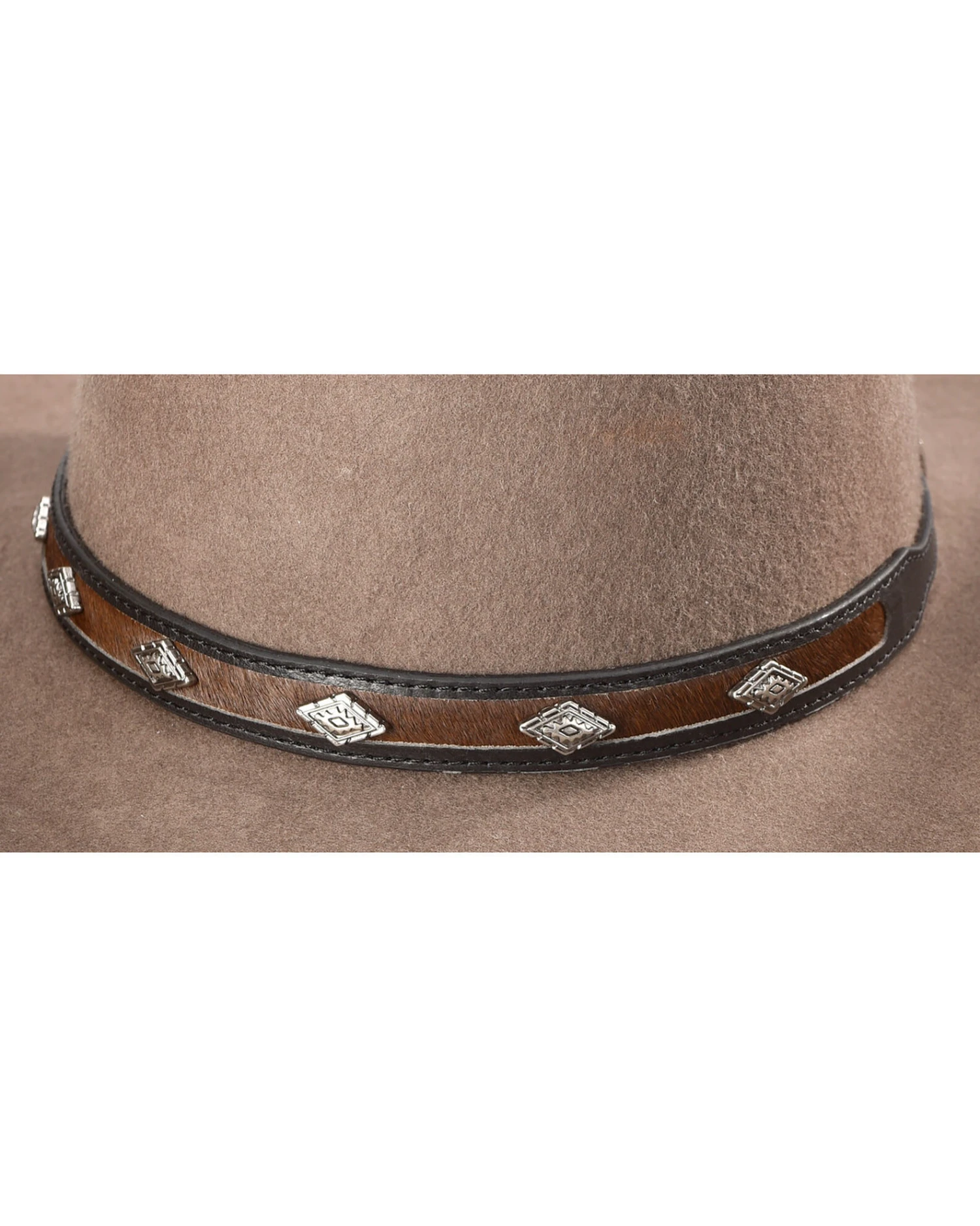 Cody James Diamond Studded Horsehair Hat Band - Image 3
