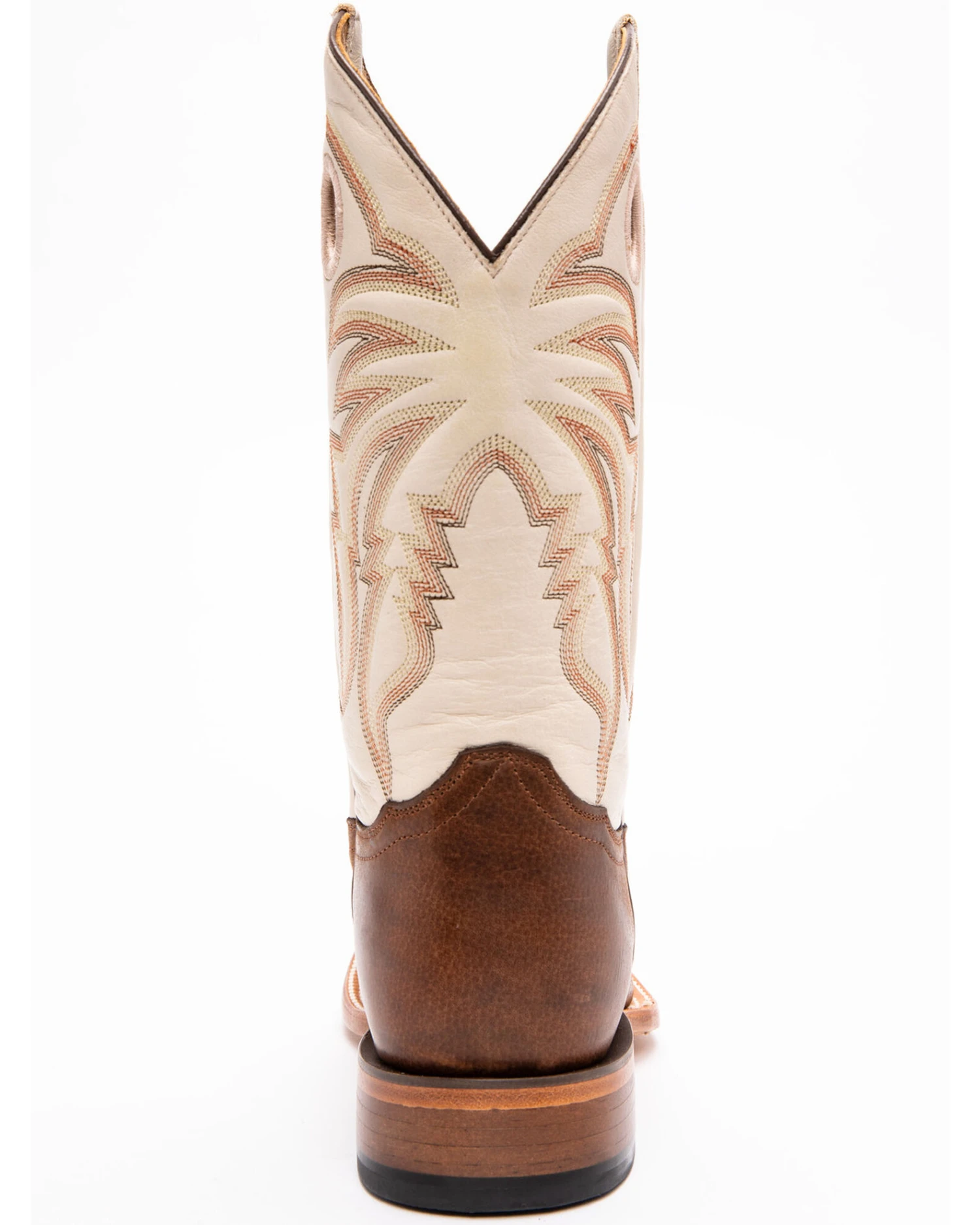 Cody James Men's Leather Western Boots - Broad Square Toe - Image 3