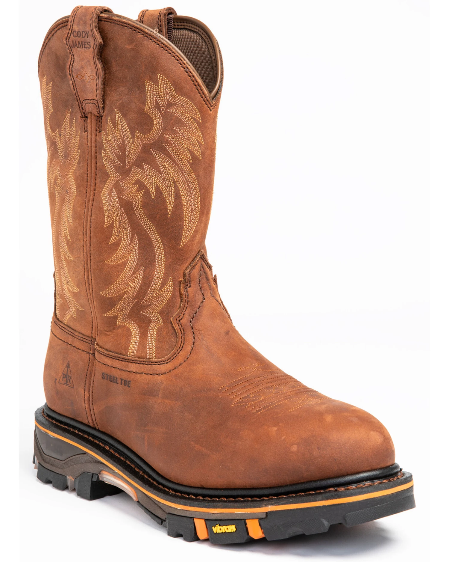 Cody James Men's Waterproof Decimator Western Work Boots - Steel Toe - Image 4
