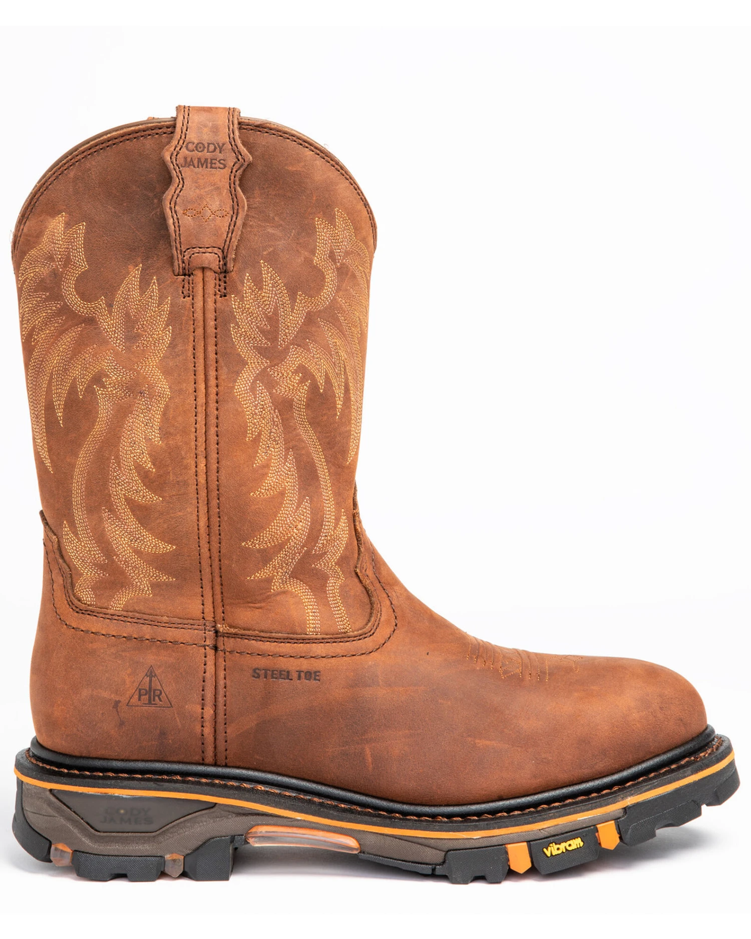 Cody James Men's Waterproof Decimator Western Work Boots - Steel Toe - Image 2