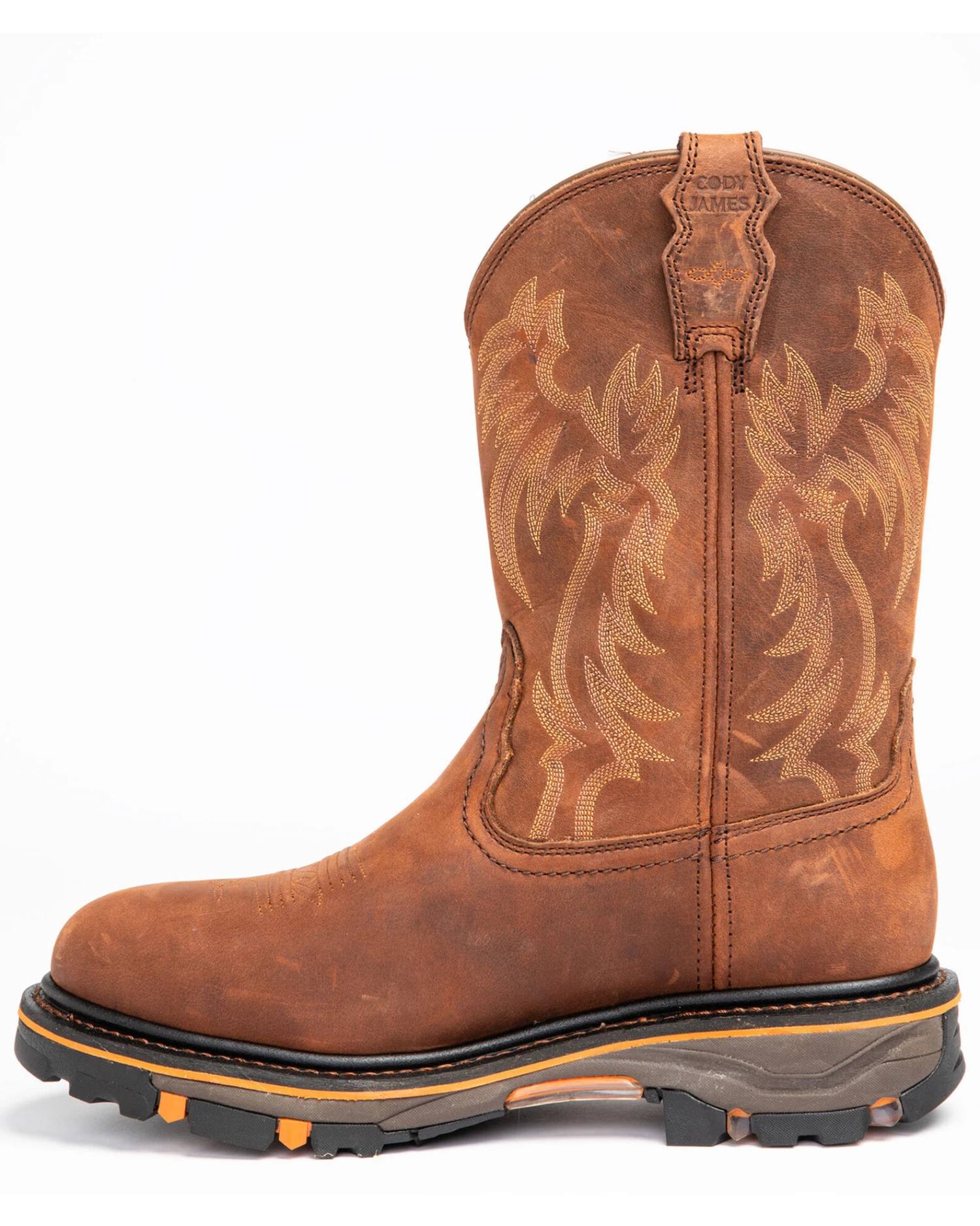 Cody James Men's Waterproof Decimator Western Work Boots - Steel Toe - Image 6