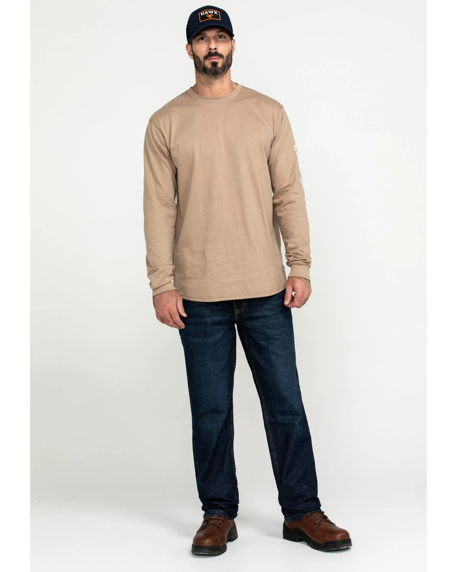 Cody James Men's FR Logo Long Sleeve Stretch Work Shirt - Image 6