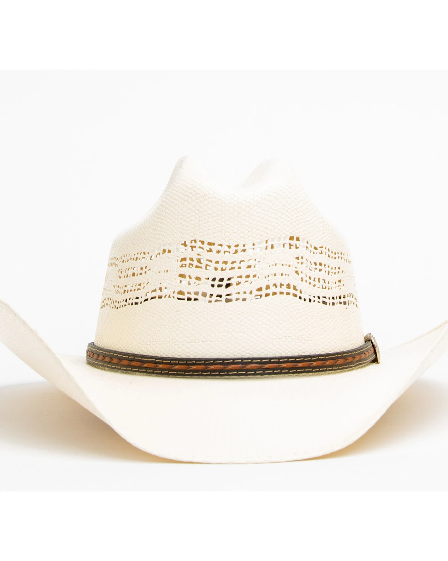 Cody James Men's 20X Low Cattleman Pro Rodeo Straw Hat - Image 4