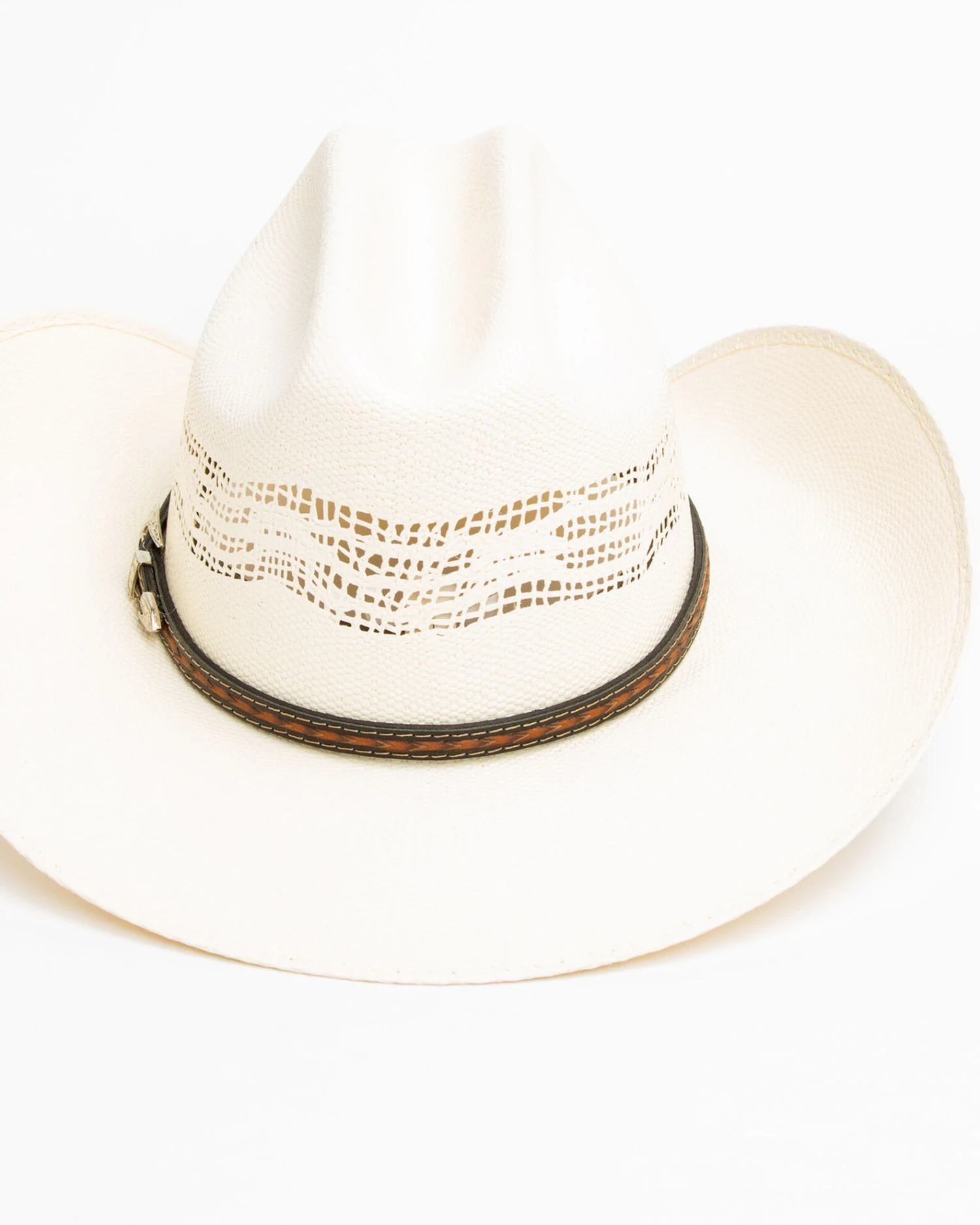 Cody James Men's 20X Low Cattleman Pro Rodeo Straw Hat - Image 5