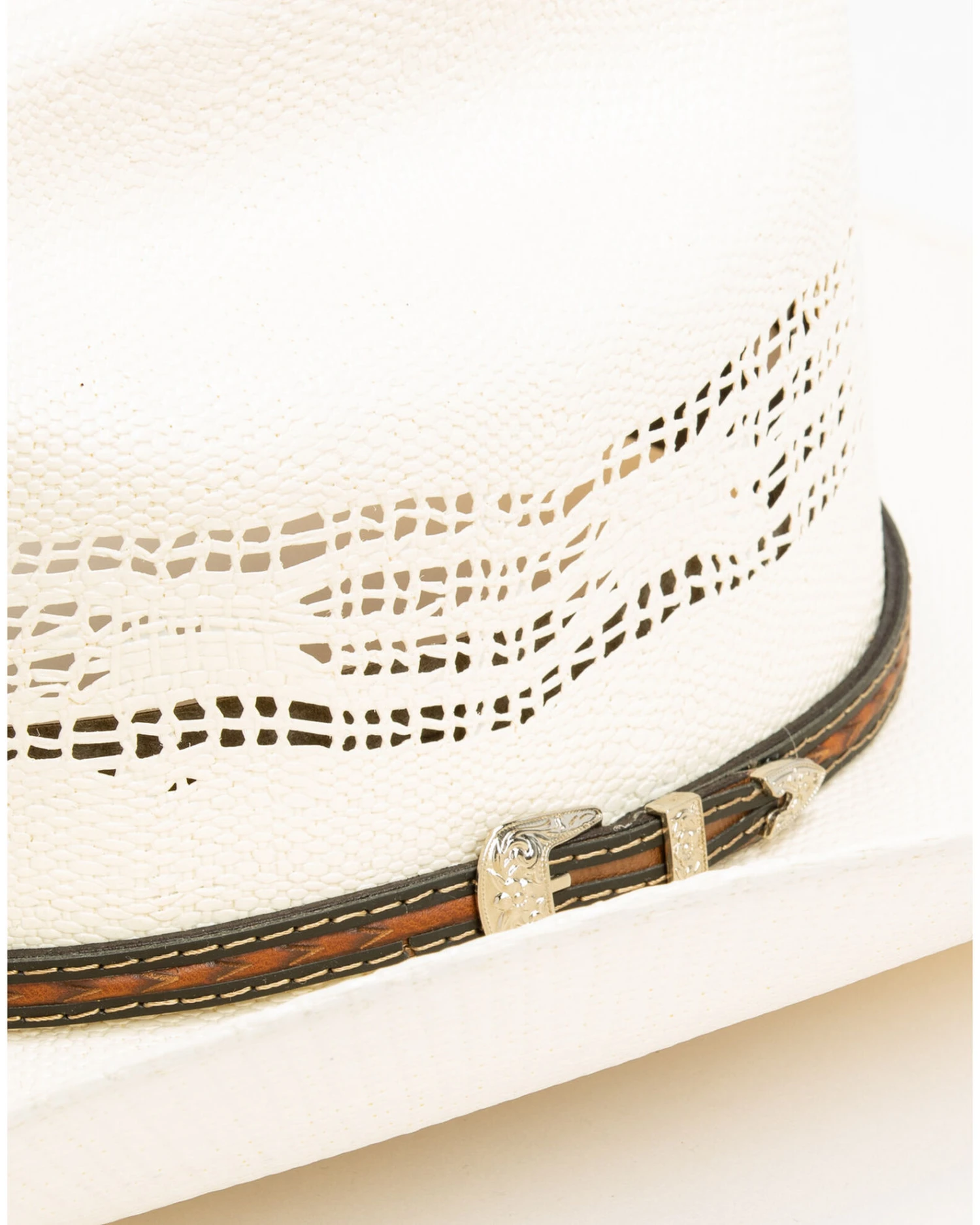 Cody James Men's 20X Low Cattleman Pro Rodeo Straw Hat - Image 6