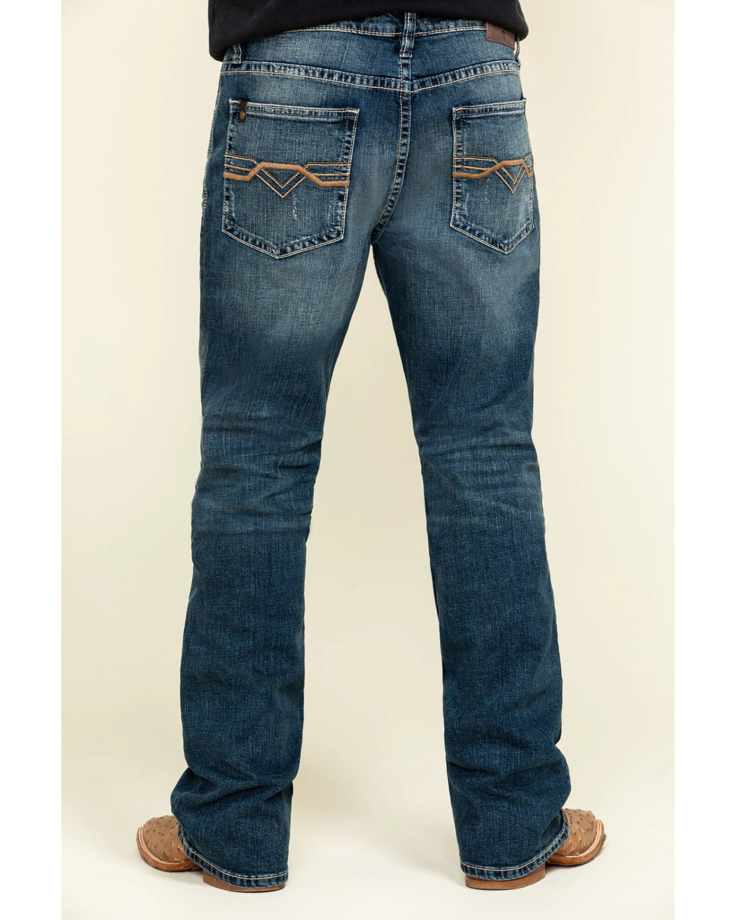Cody James Core Men's Sundance Medium Wash Stretch Slim Bootcut JeansÂ