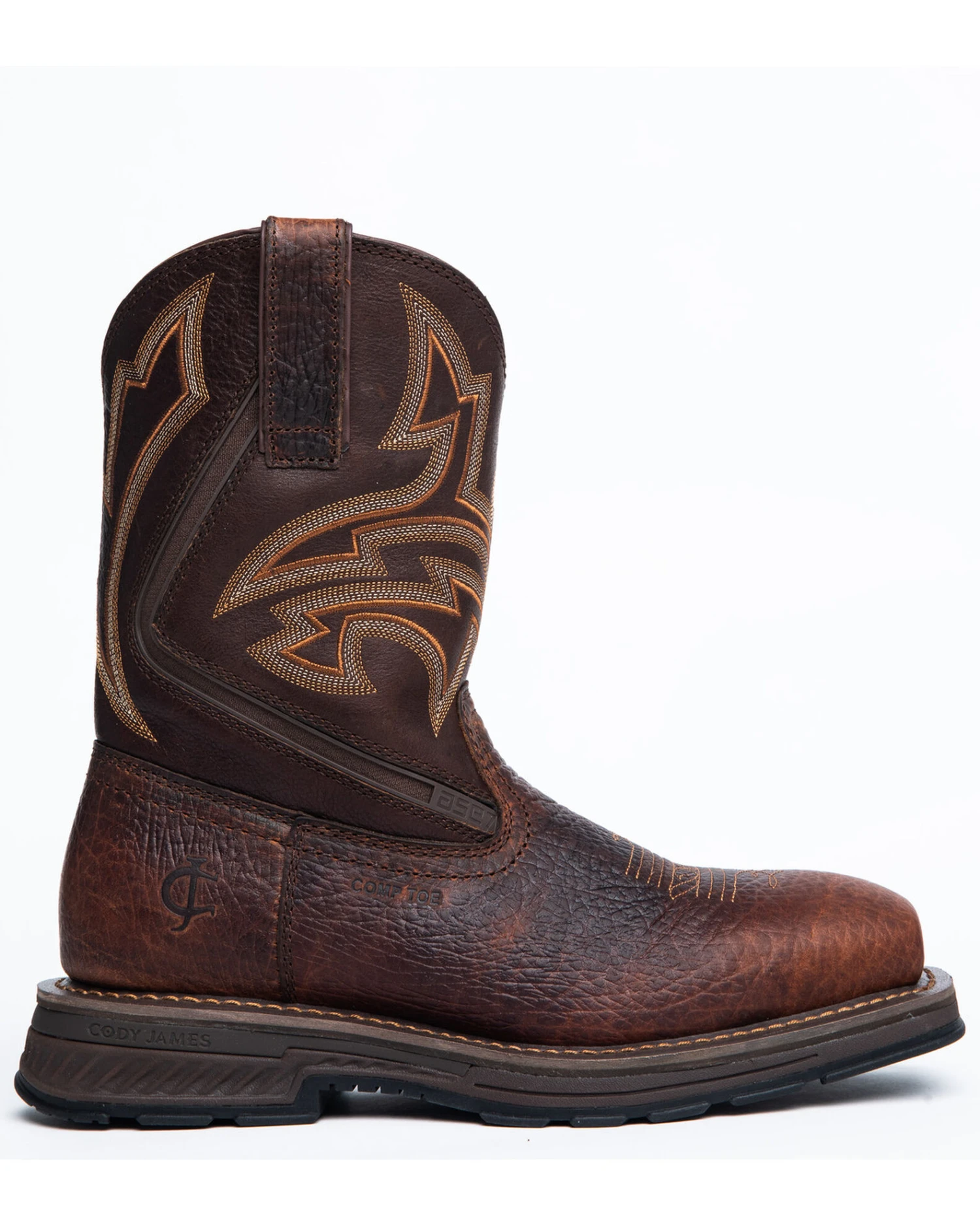 Cody James Men's ASE7 Disruptor Western Work Boots - Nano Composite Toe - Image 2