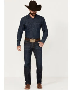 Cody James Men's Night Hawk Basic Medium Wash Stretch Slim Straight JeansĀ