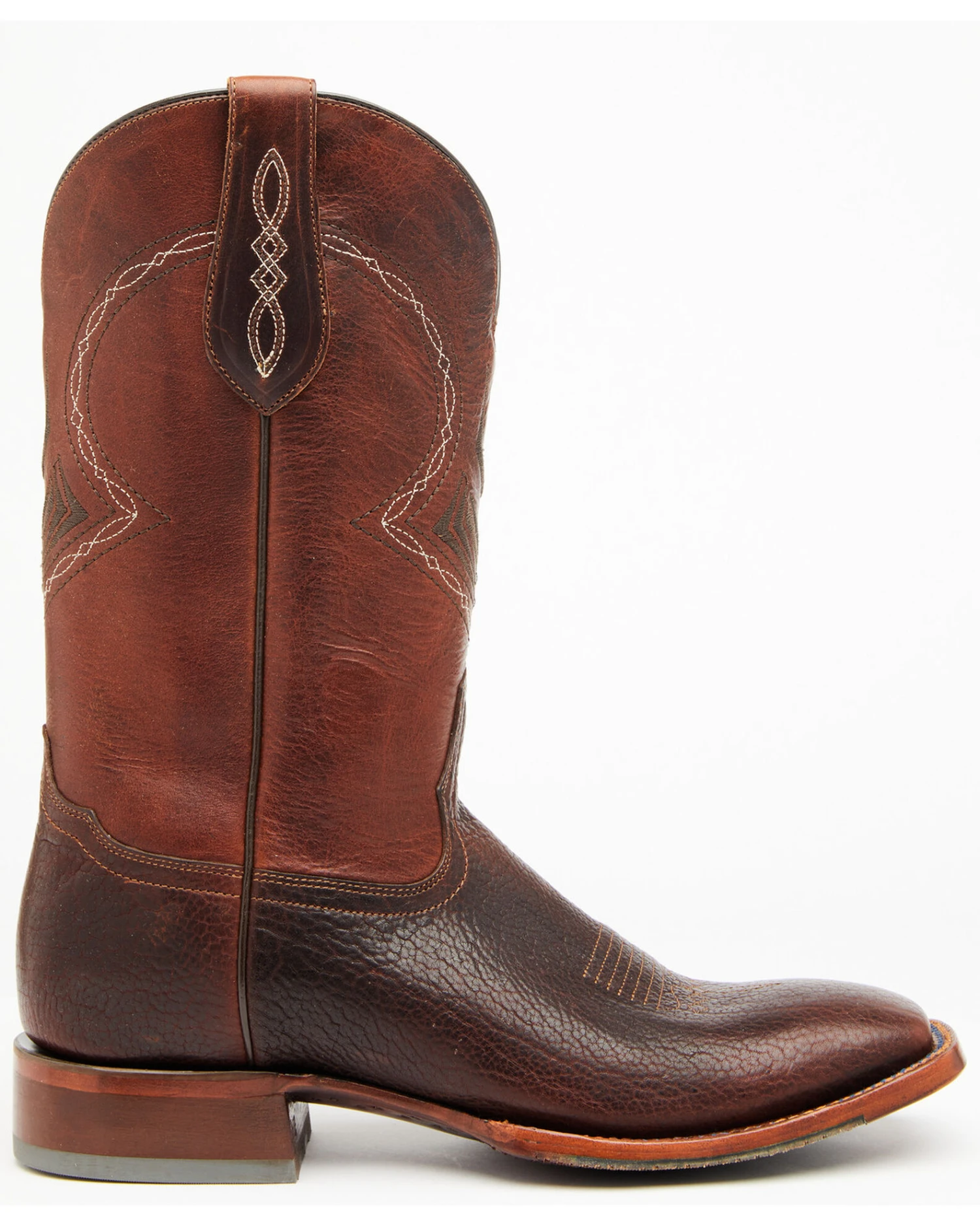 Cody James Men's Cognac Honey Western Performance Boots - Broad Square Toe - Image 7