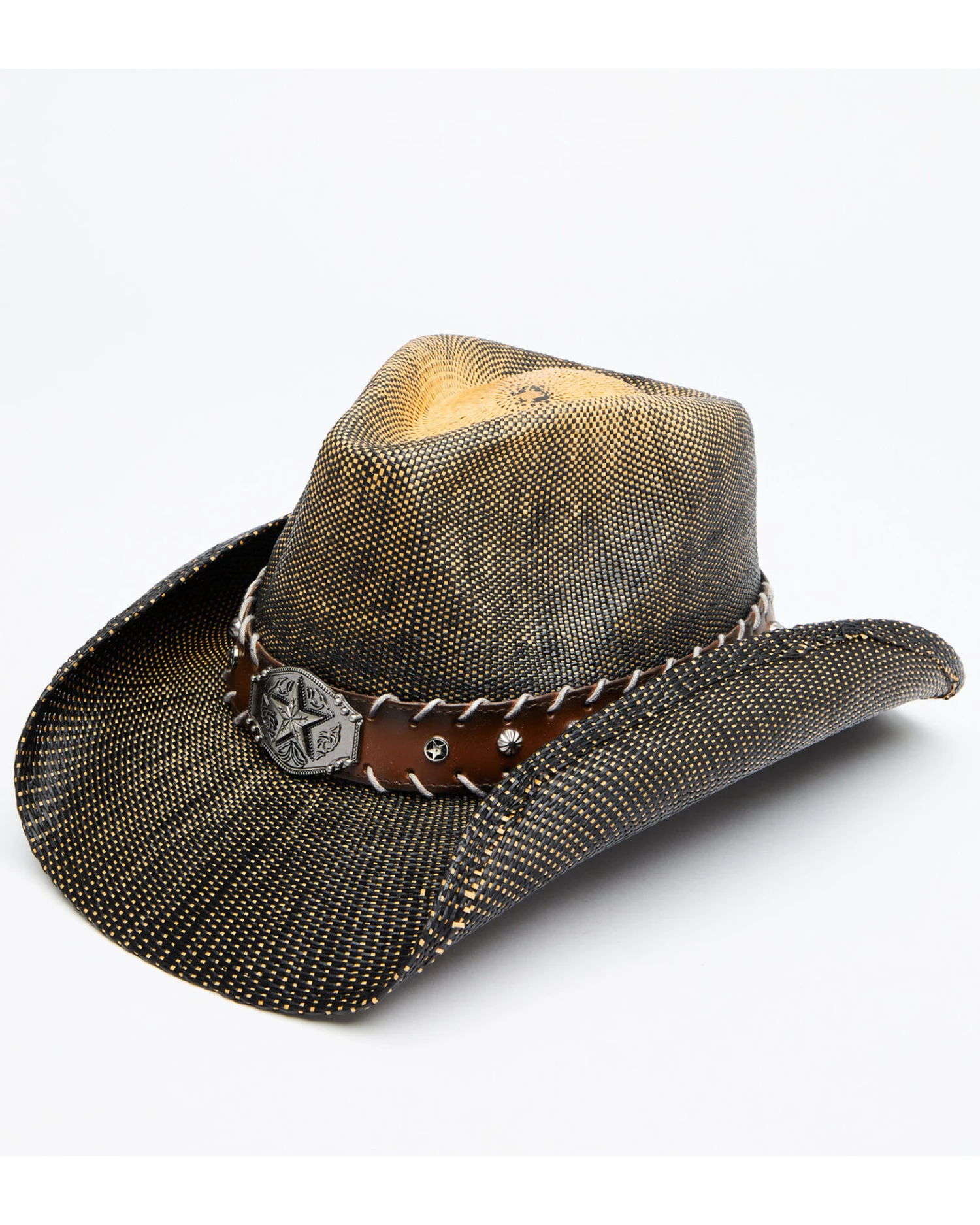 Cody James Men's Brown O John Bangor Straw Western HatÂ