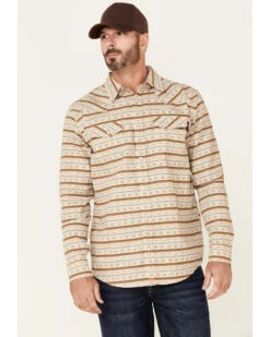 Cody James Men's FR Striped Long Sleeve Work Shirt