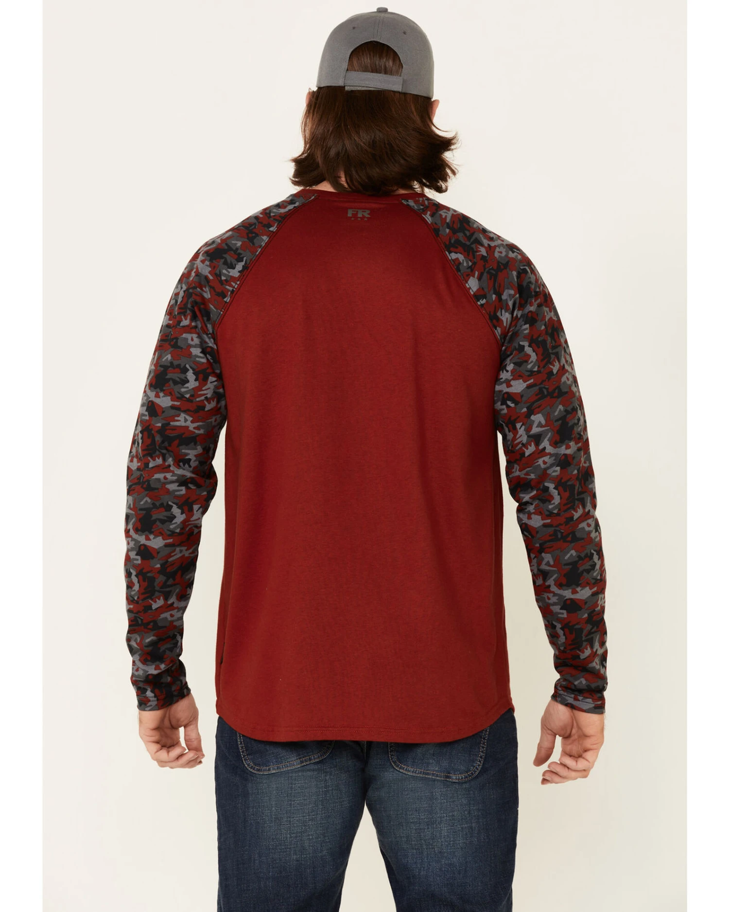 Cody James Men's FR Chili Long Sleeve Work Raglan T-Shirt - Image 4