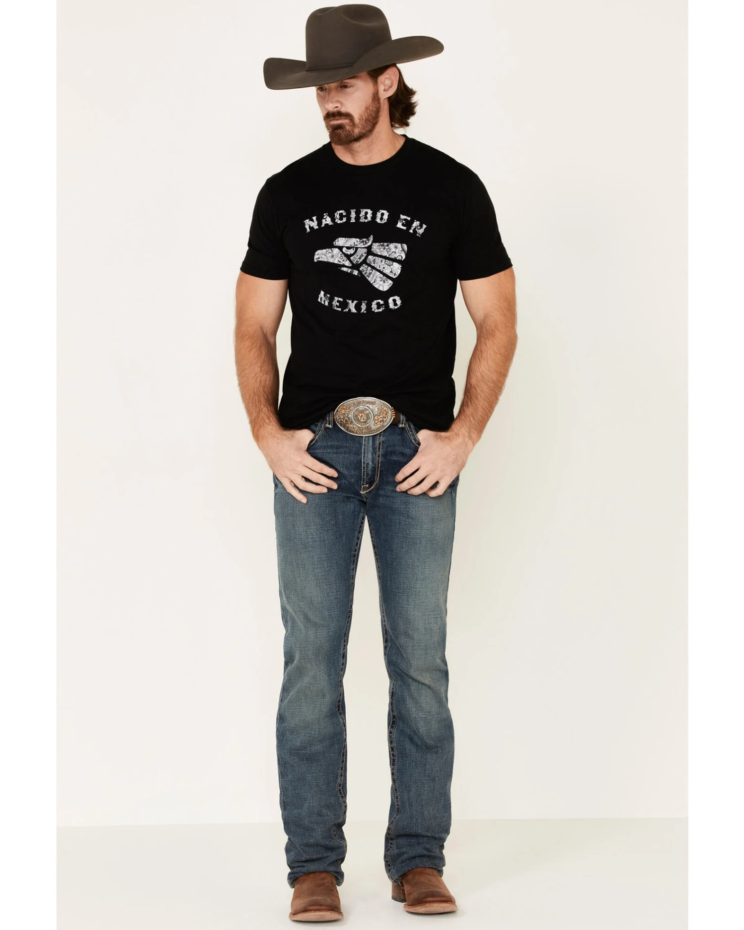 Cody James Men's Mexico Eagle Graphic Short Sleeve T-Shirt - Image 2