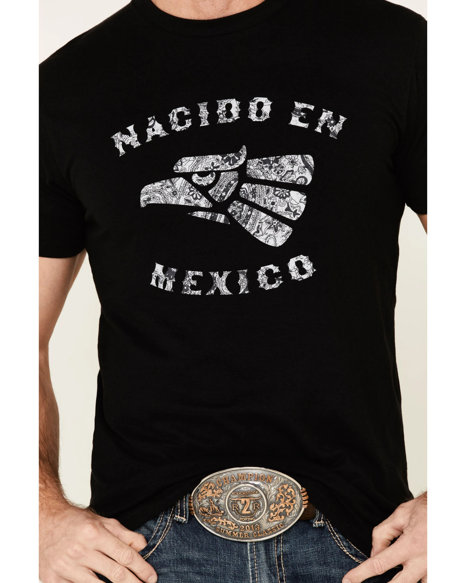 Cody James Men's Mexico Eagle Graphic Short Sleeve T-Shirt - Image 3