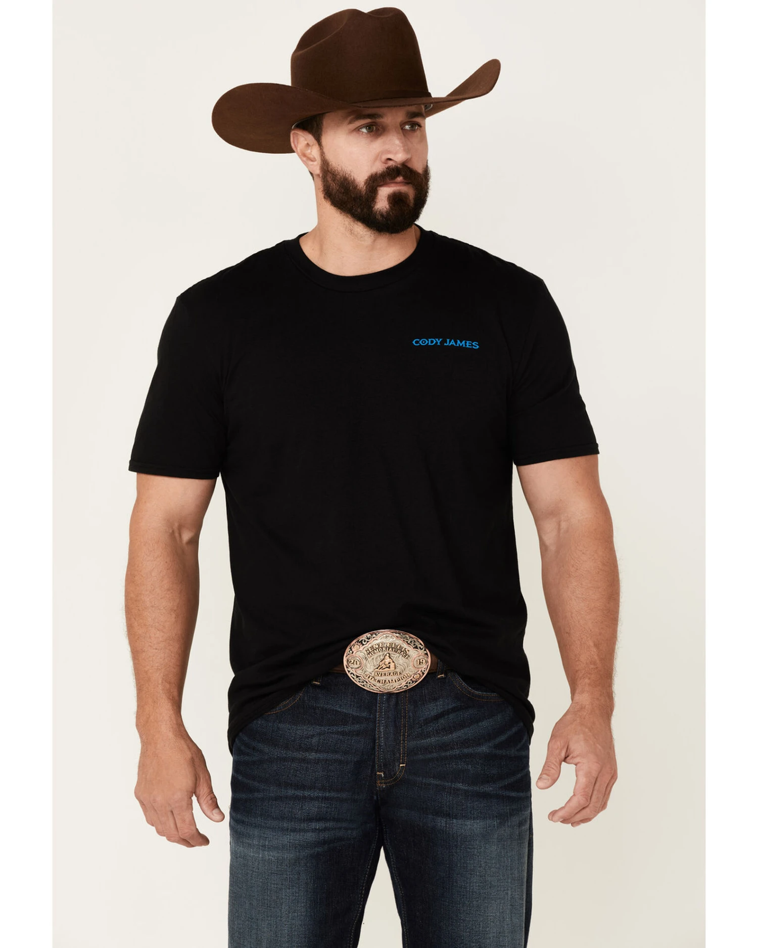 Cody James Men's Bourbon Beers Bandits Graphic Short Sleeve T-ShirtÂ