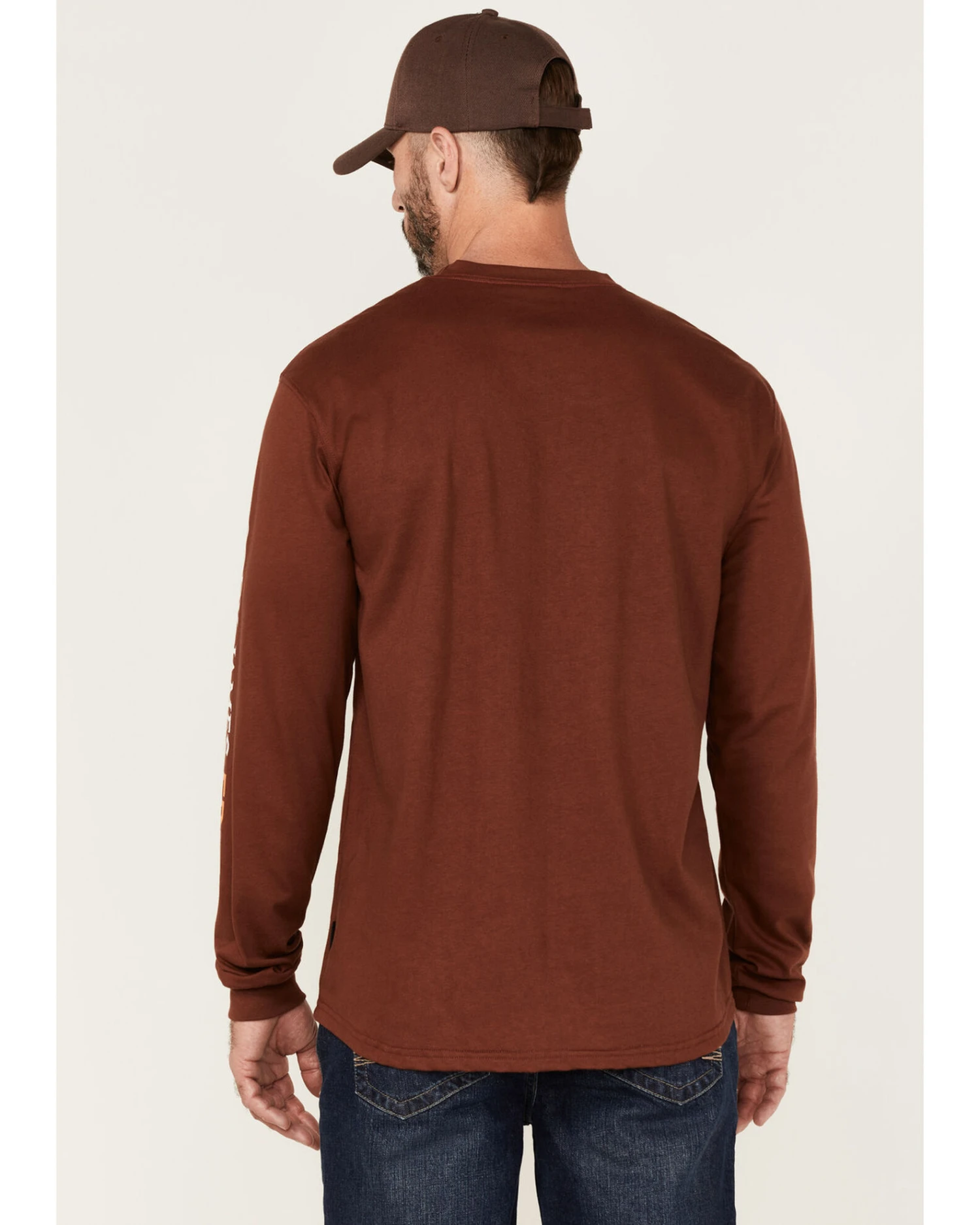 Cody James Men's FR Logo Long Sleeve Work T-Shirt - Image 4
