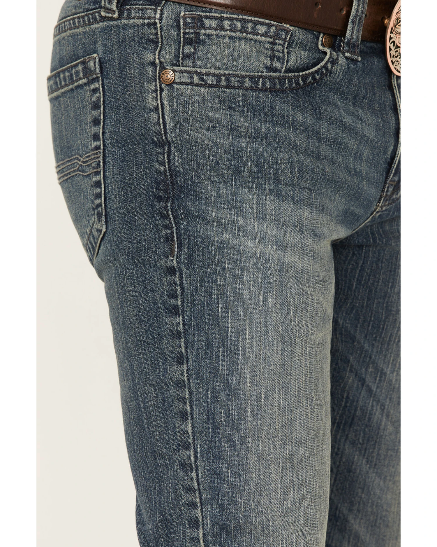 Cody James Men's Blaze Medium Wash Stretch Slim Tapered Jeans - Image 2