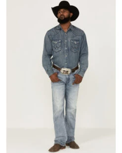 Cody James Men's Nashville Stretch Stackable Straight JeansĀ