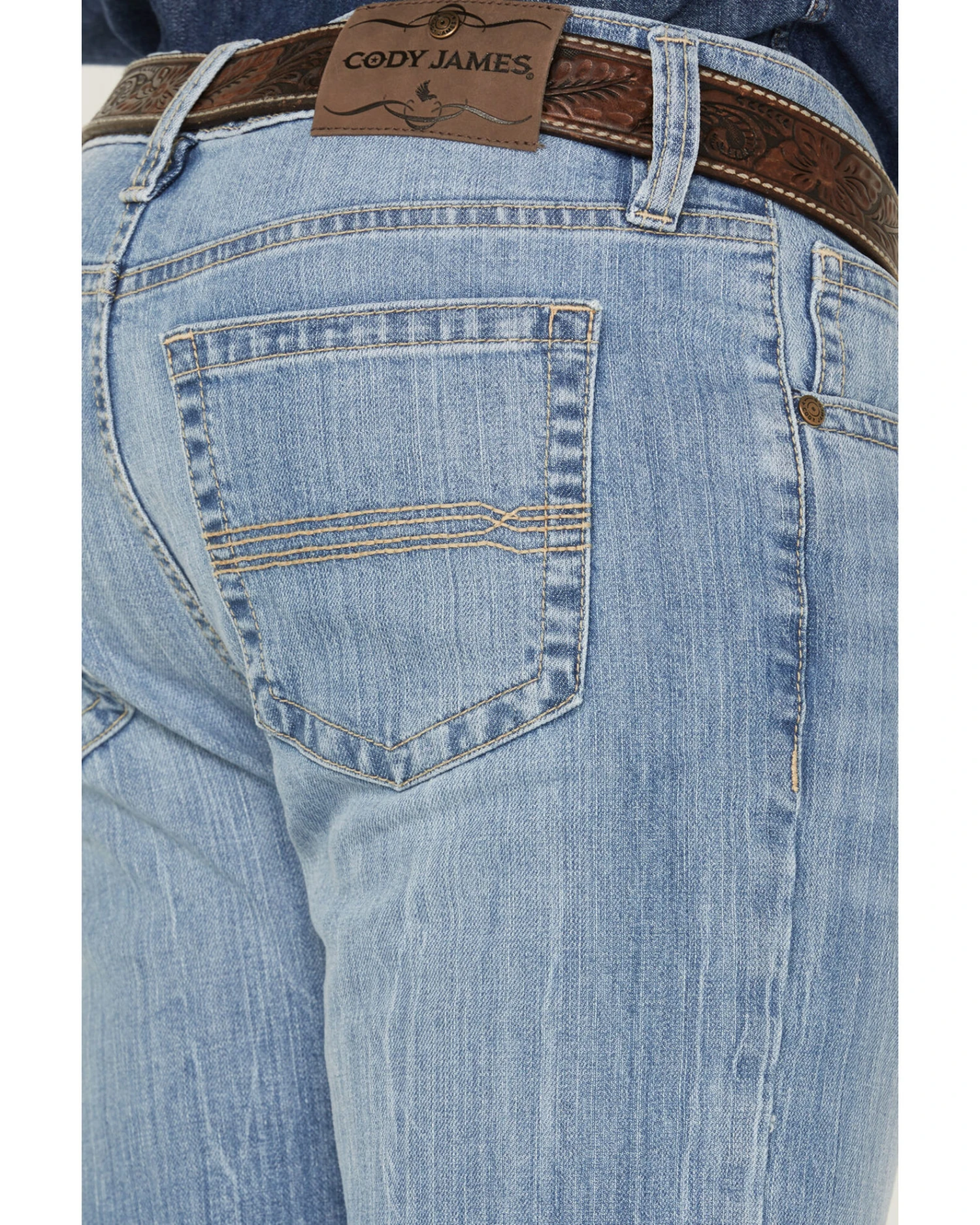Cody James Men's Ghost Town Stretch Relaxed Bootcut Jeans - Image 4