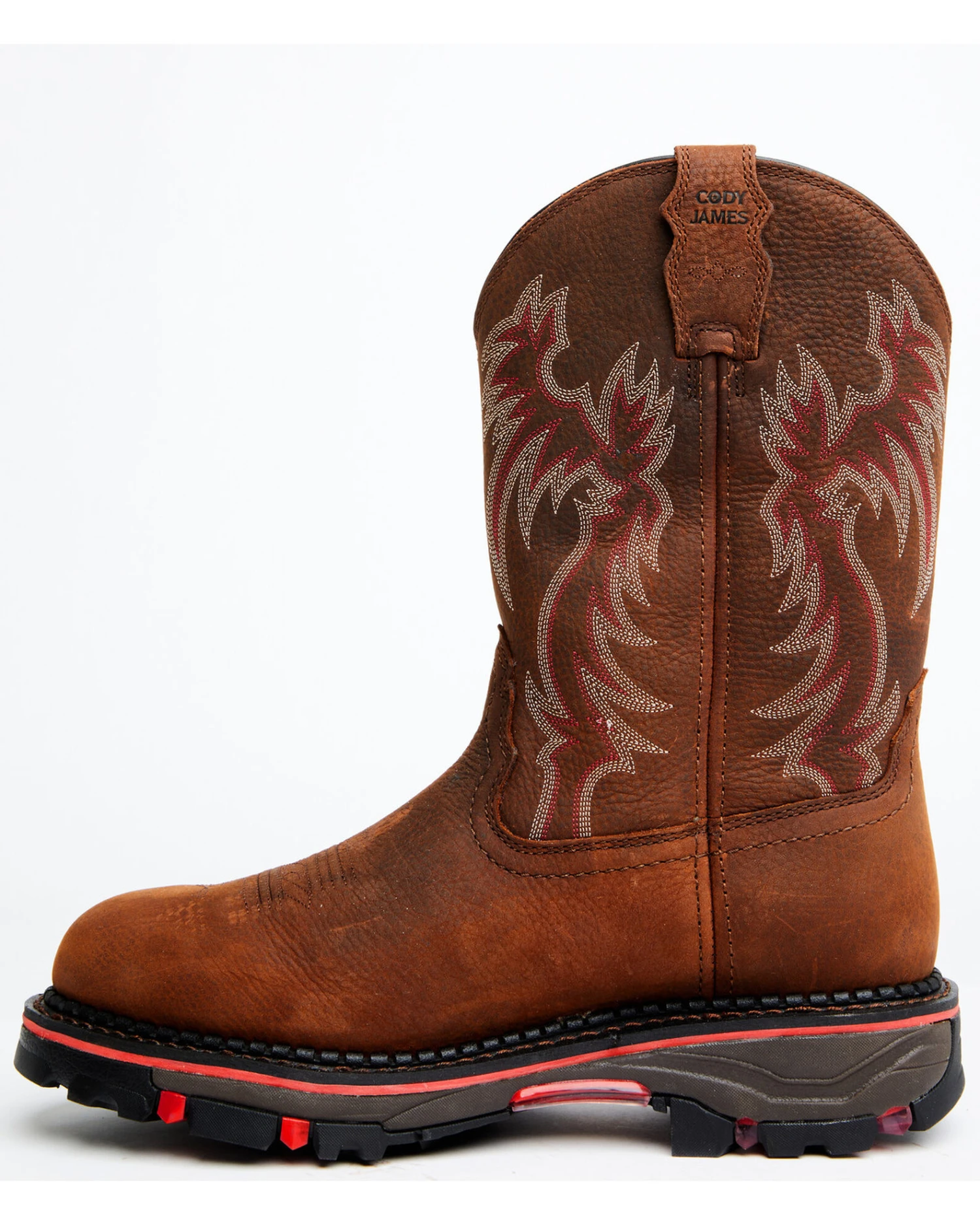 Cody James Men's Decimator Tyche Dirty Dog Pull On Work Boots - Composite Toe - Image 3