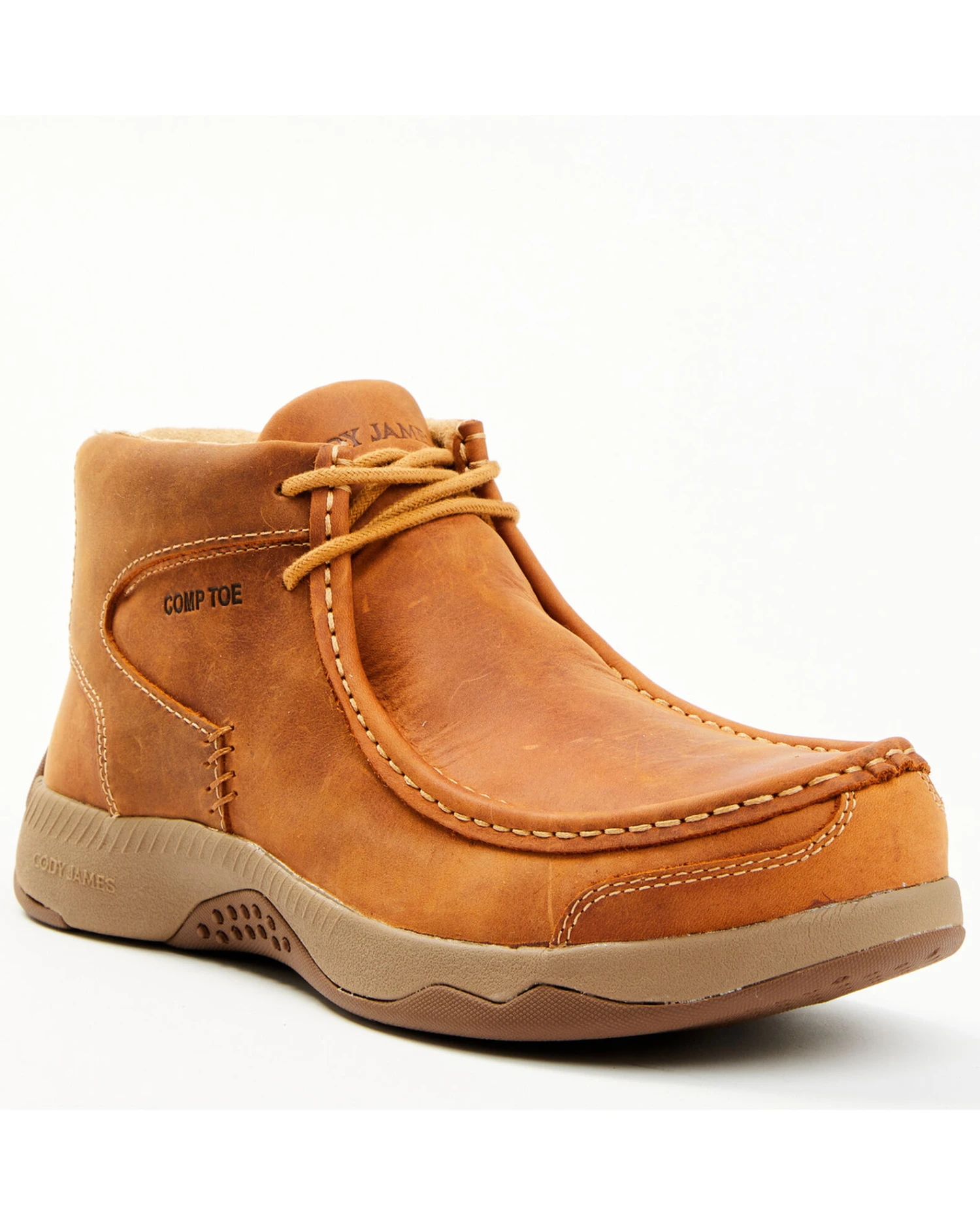 Cody James Men's Casual Wallabee Big Brother Lace-Up Work Boots - Composite Toe - Image 3