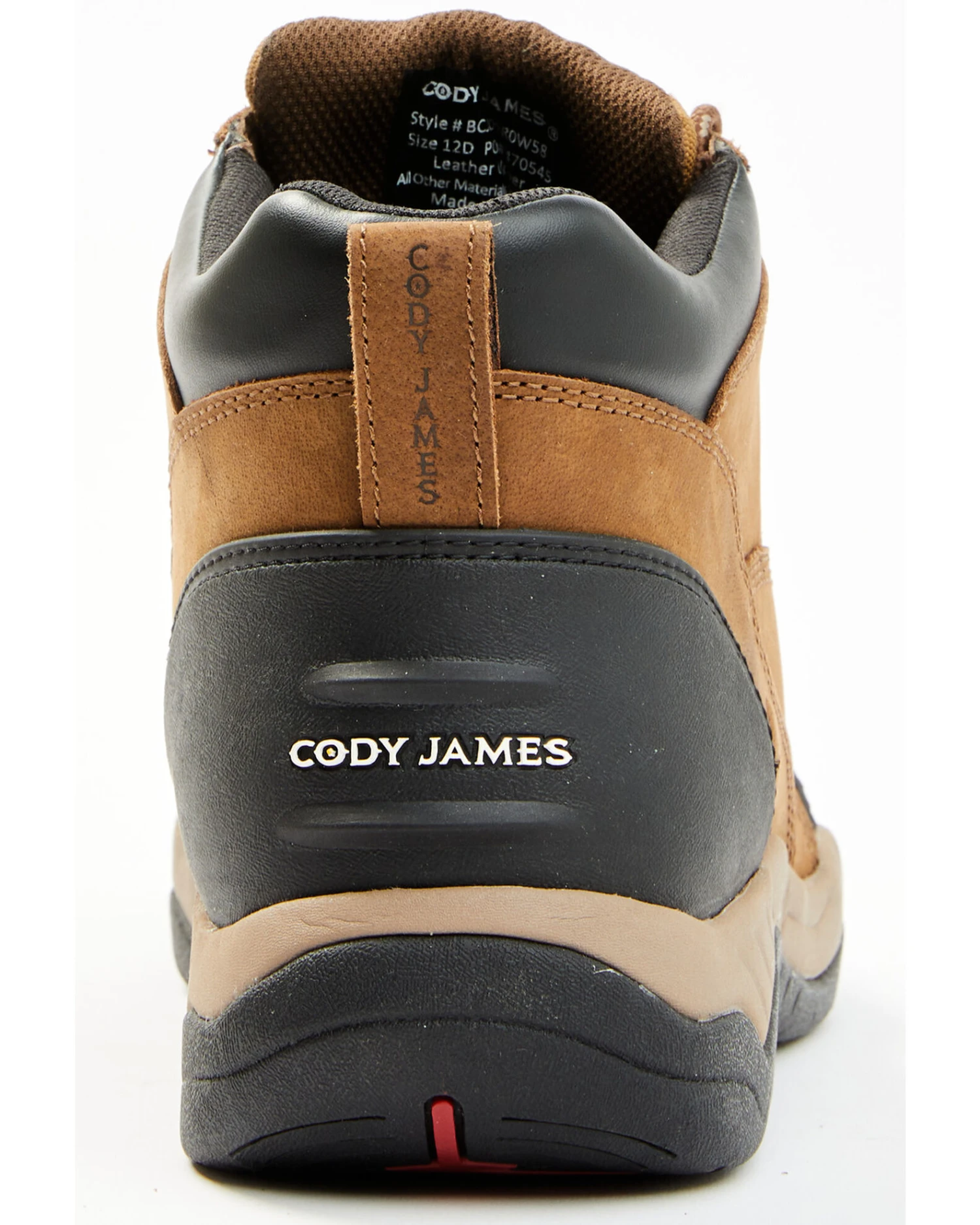 Cody James Men's Endurance Soft Song Shin Buff Lace-Up Work Boots - Round Toe