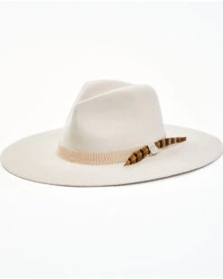 Cody James Men's 3X Silver Belly 9 Line Band Pinch Wool Felt Western HatĀ