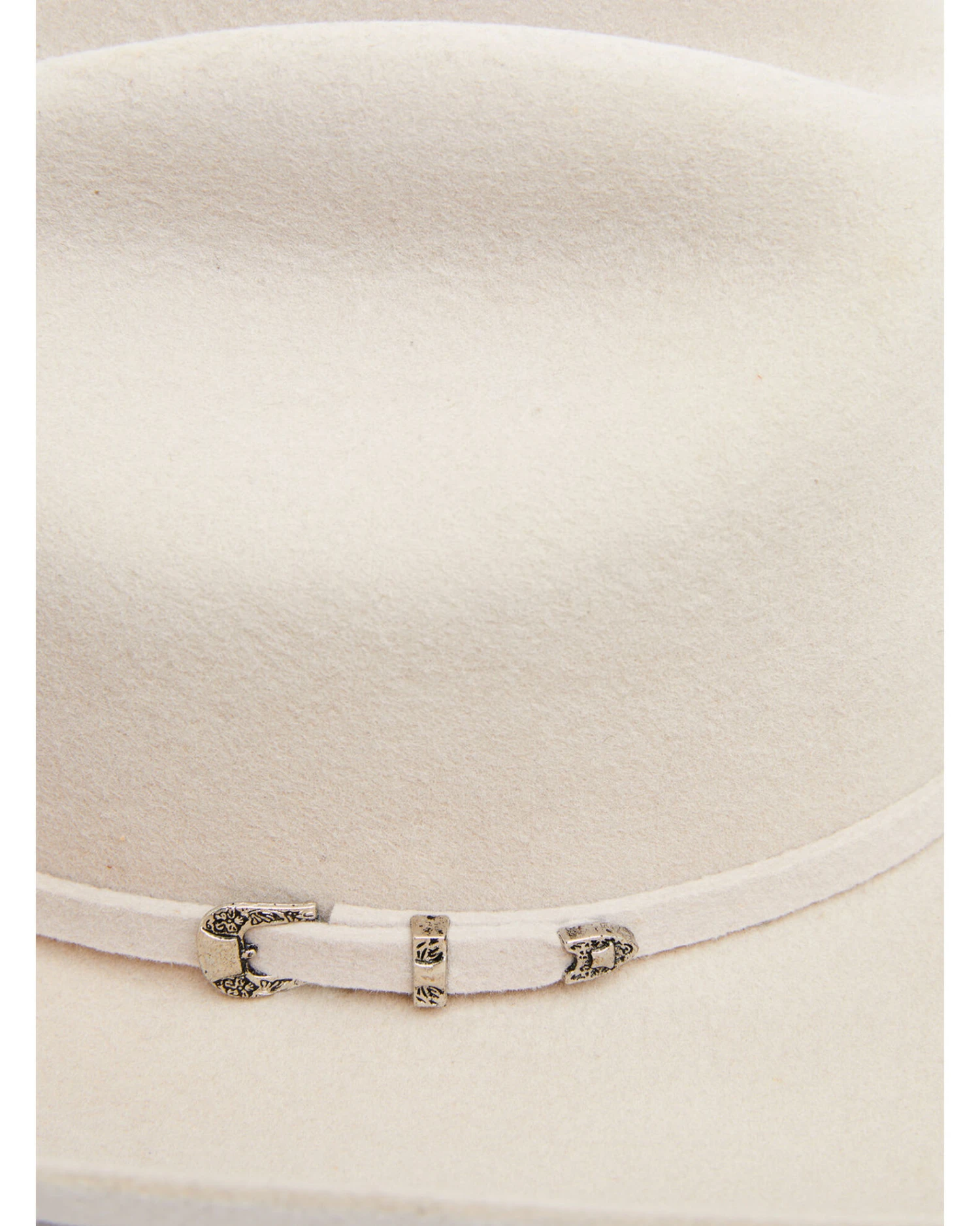 Cody James Men's 3X Silver Belly Self Buckle Band Wool Felt Western Hat - Image 2
