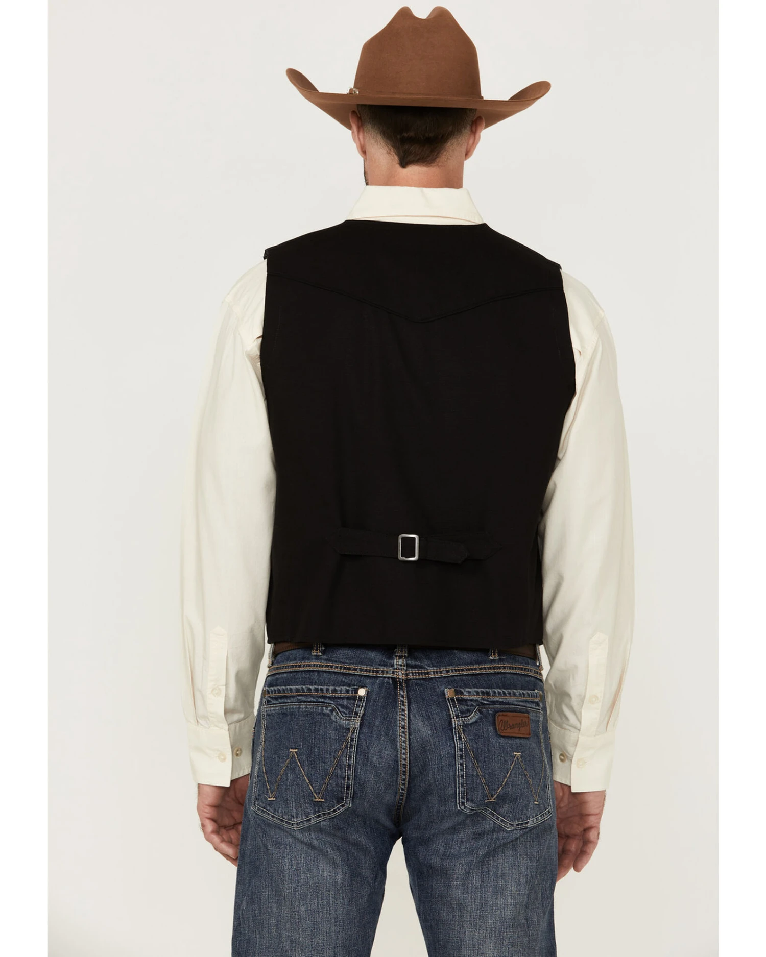 Cody James Men's Highlands Slub Button-Front Western Vest - Image 4