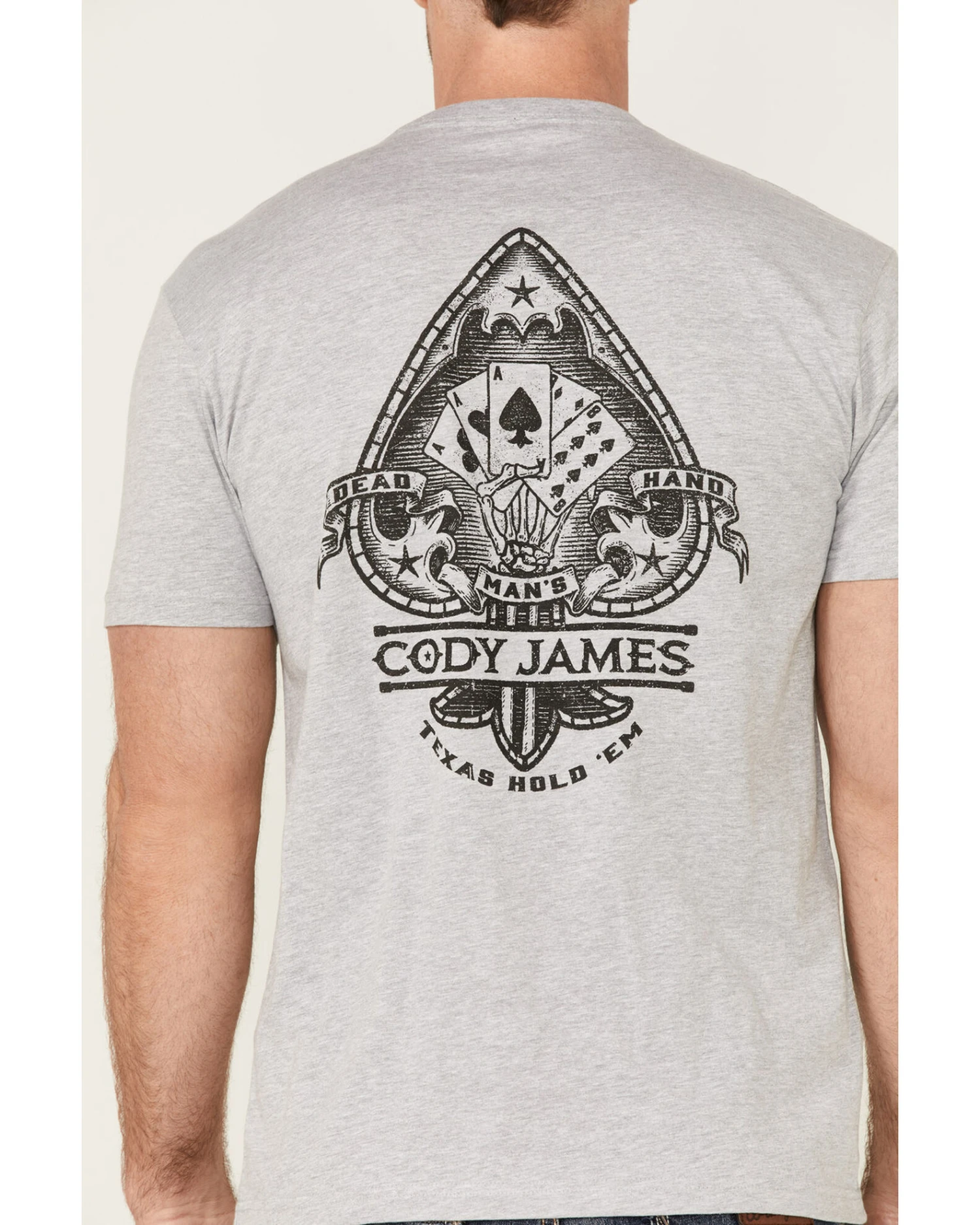 Cody James Men's Dead Mans Ace Graphic Short Sleeve T-Shirt - Image 3