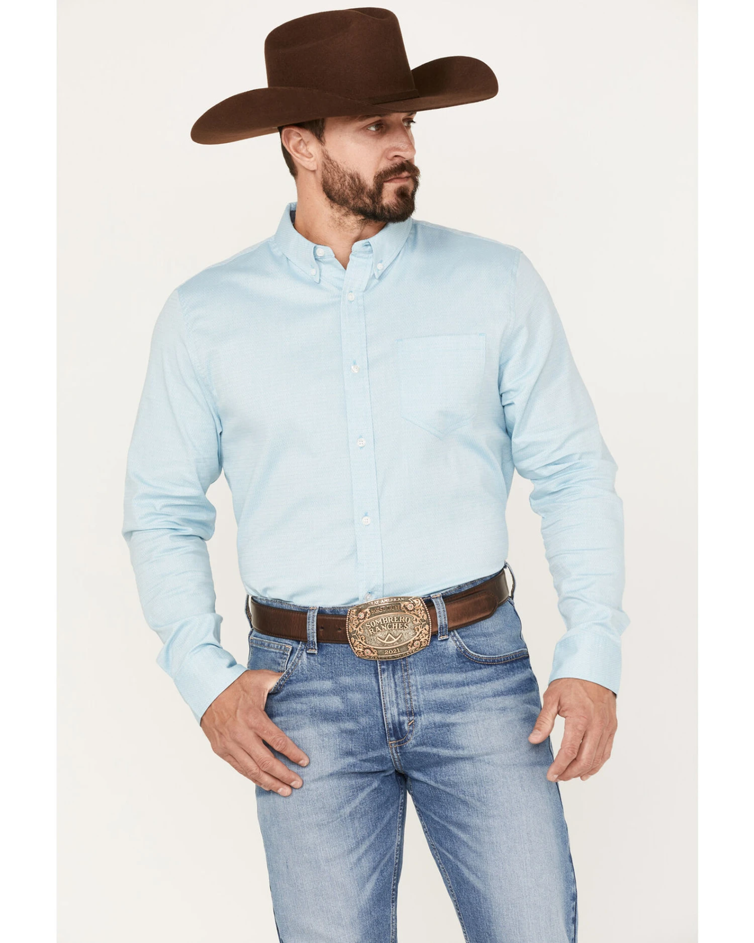 Cody James Men's Glacier Button Down Western ShirtÂ