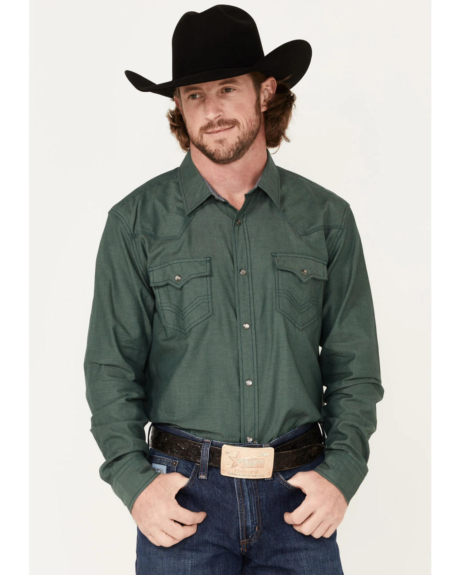 Cody James Men's Primitive Long Sleeve Snap Western ShirtÂ