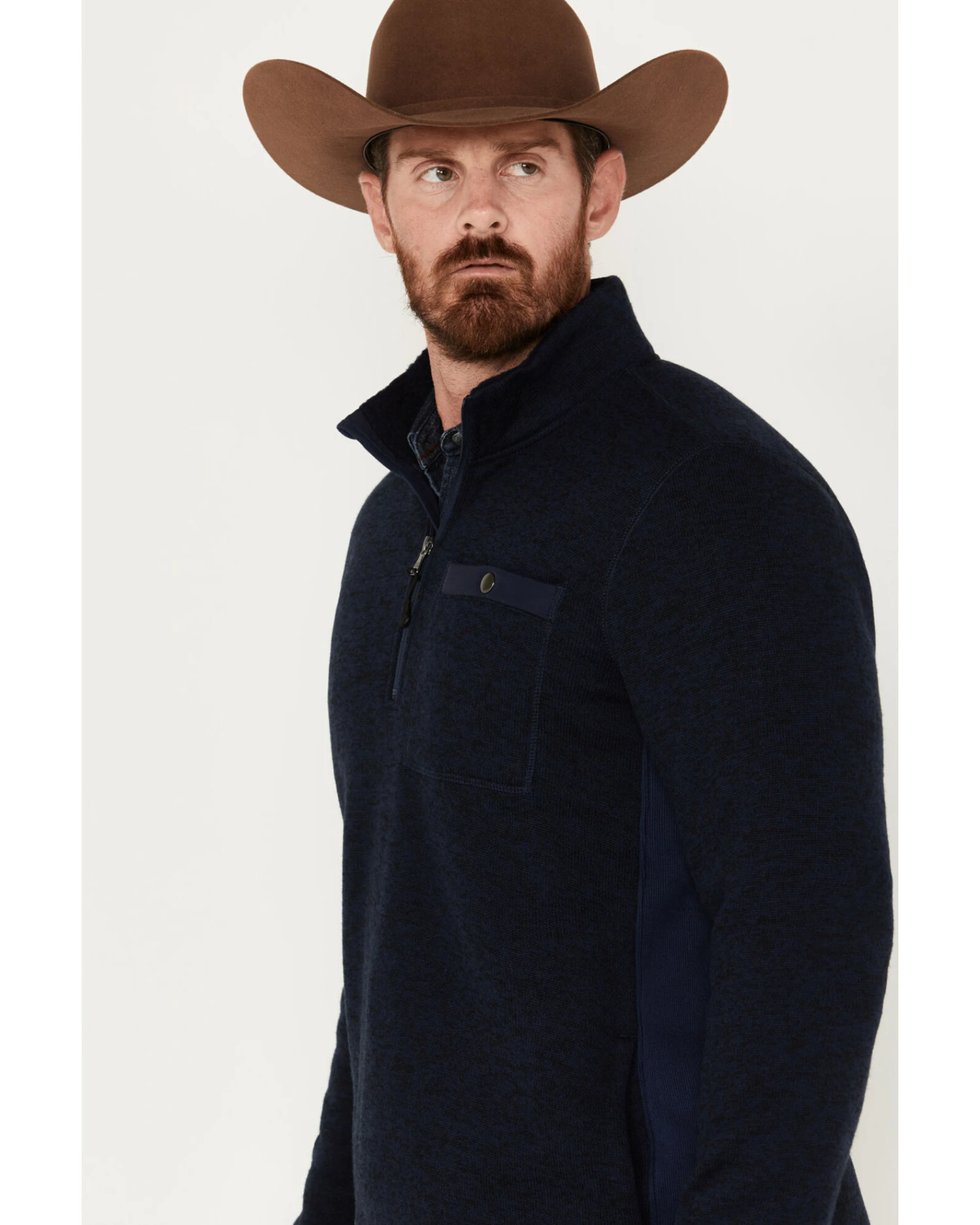 Cody James Men's Fighter 1/4 Zip Jacket - Image 2