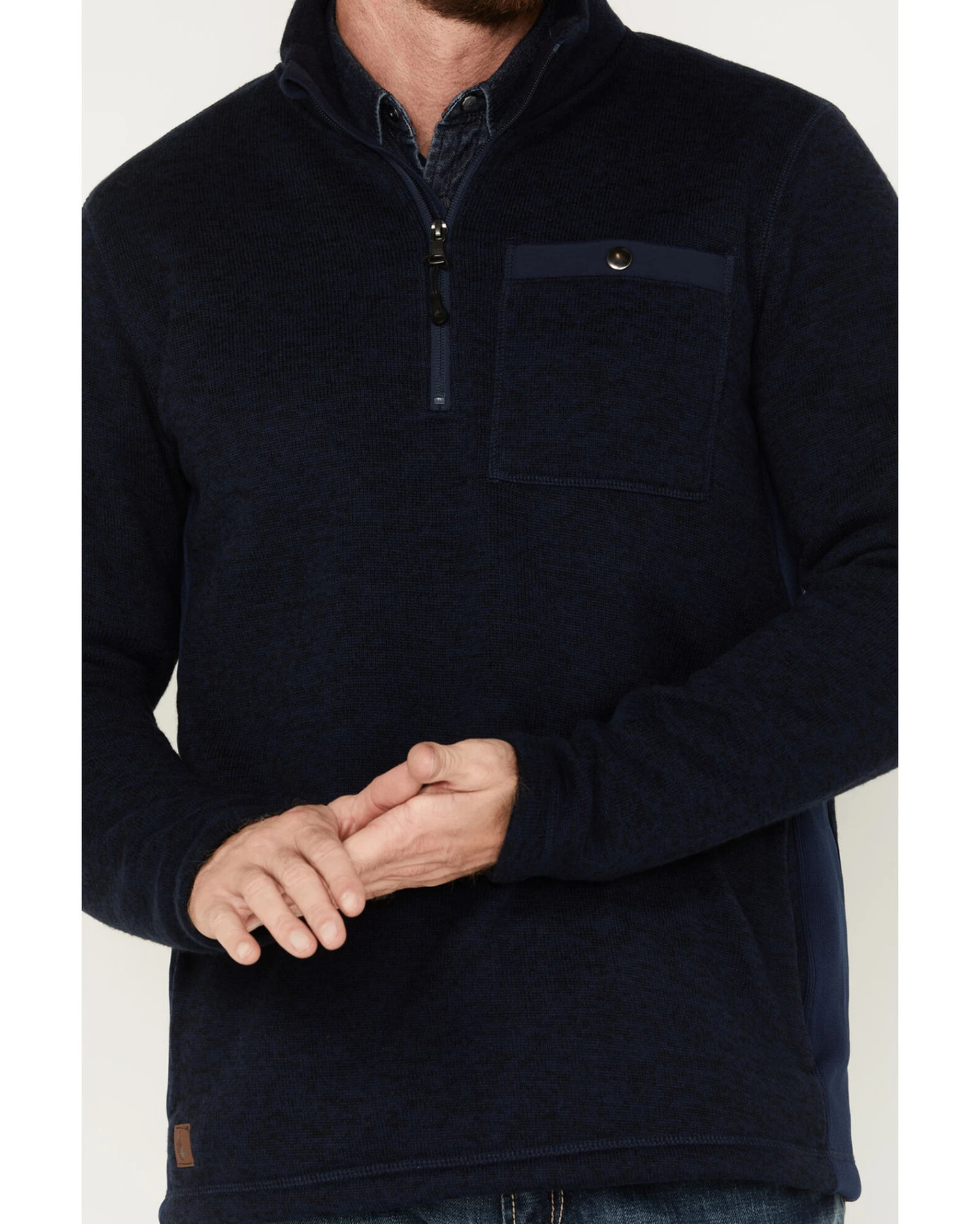 Cody James Men's Fighter 1/4 Zip Jacket - Image 3