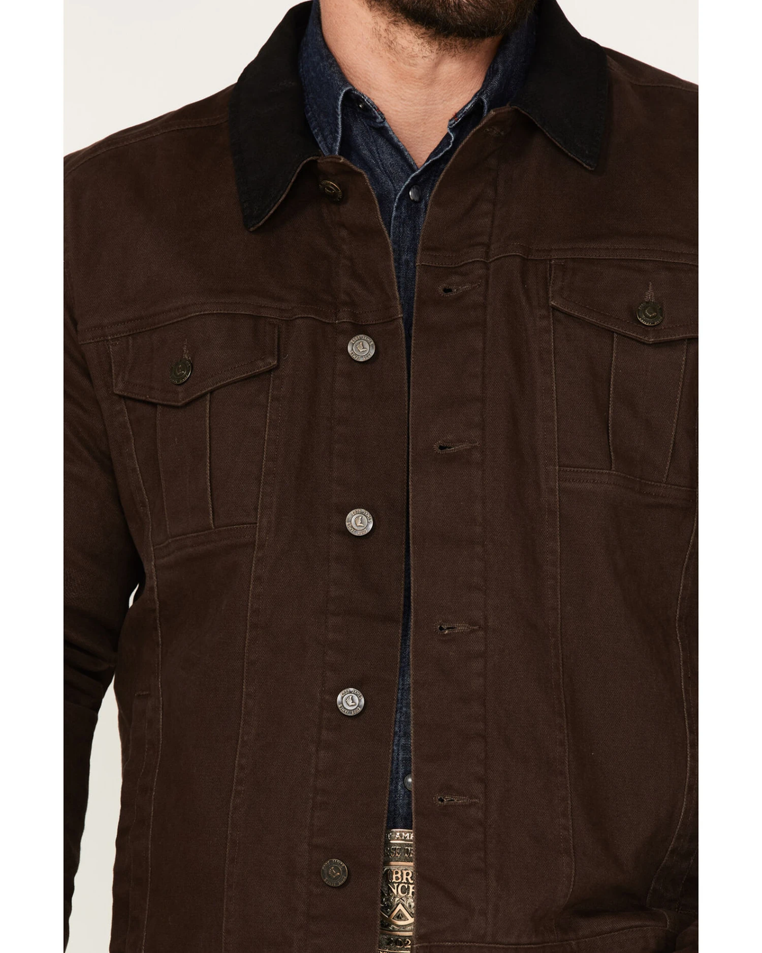 Cody James Men's Ozark Washed Rancher Jacket - Image 3