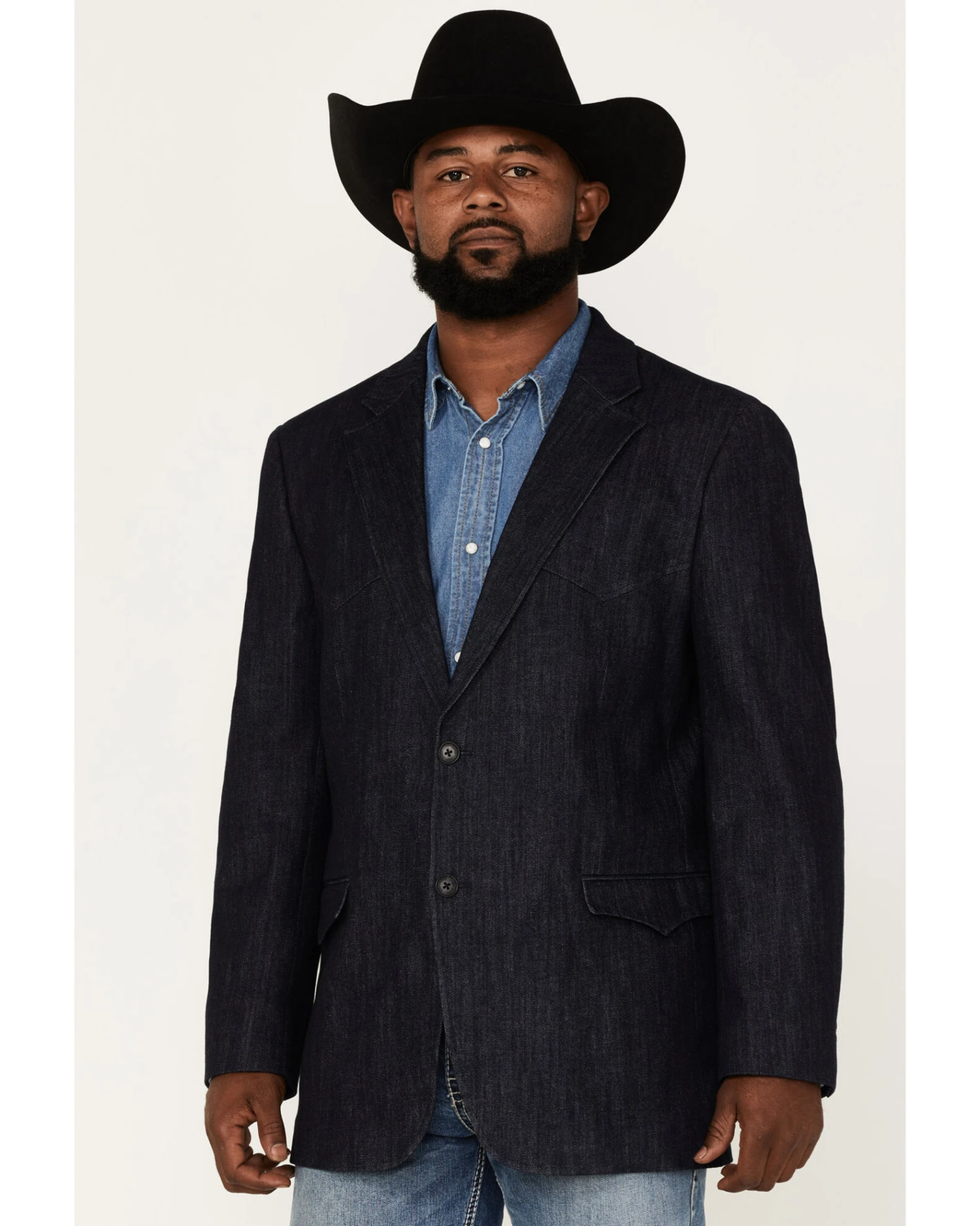Cody James Men's Kentucky Denim Blazer - Image 2