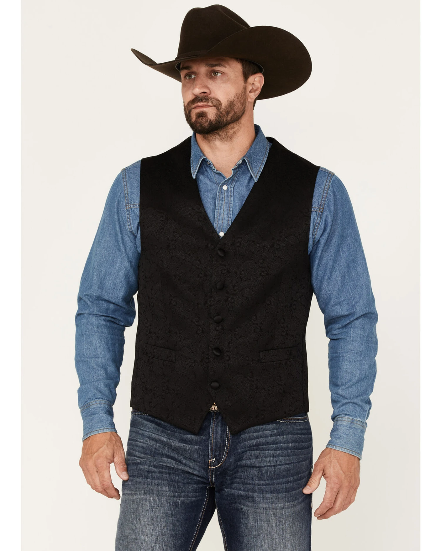 Cody James Men's Paisley Vest