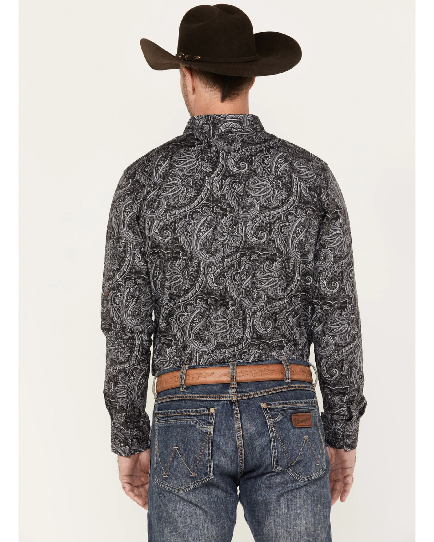 Cody James Men's Cassidy Paisley Button Down Long Sleeve Western Shirt - Image 4