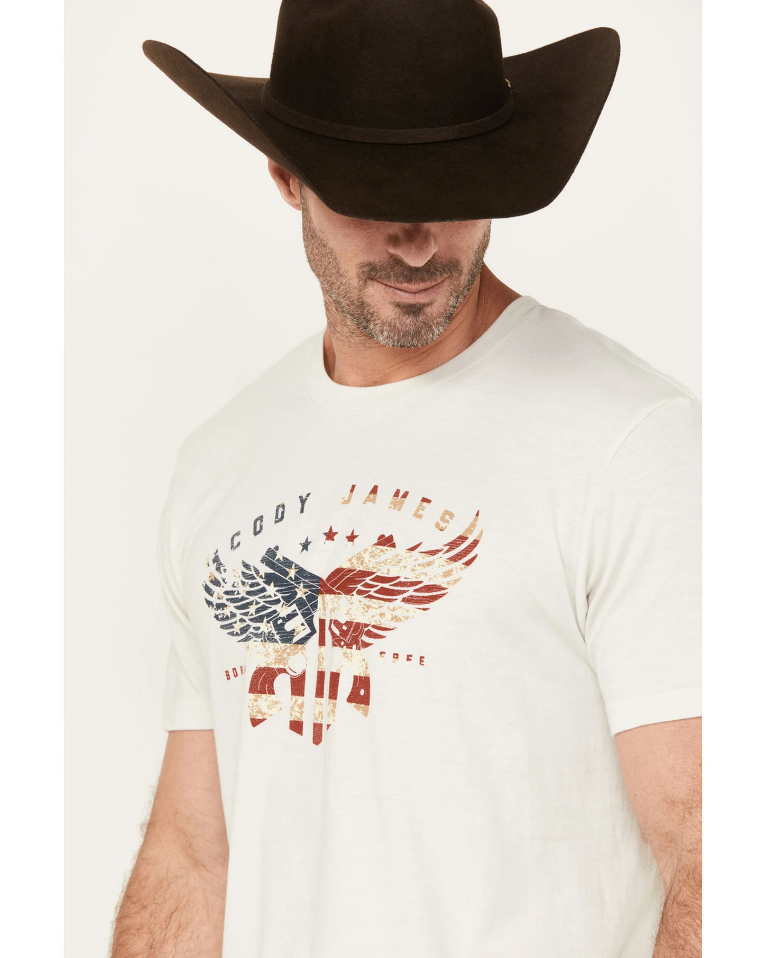 Cody James Men's Born Free Short Sleeve Graphic T-Shirt - Image 2