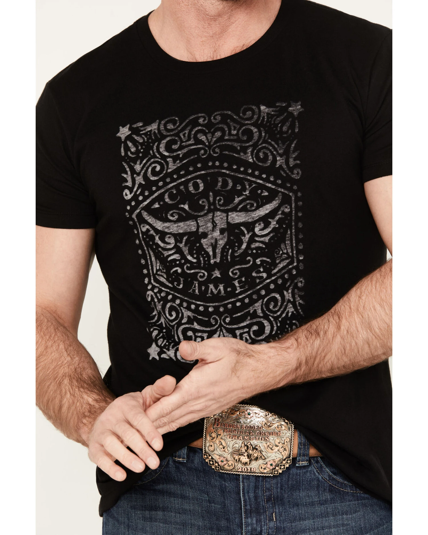Cody James Men's Forever Scroll Short Sleeve Graphic T-Shirt - Image 3