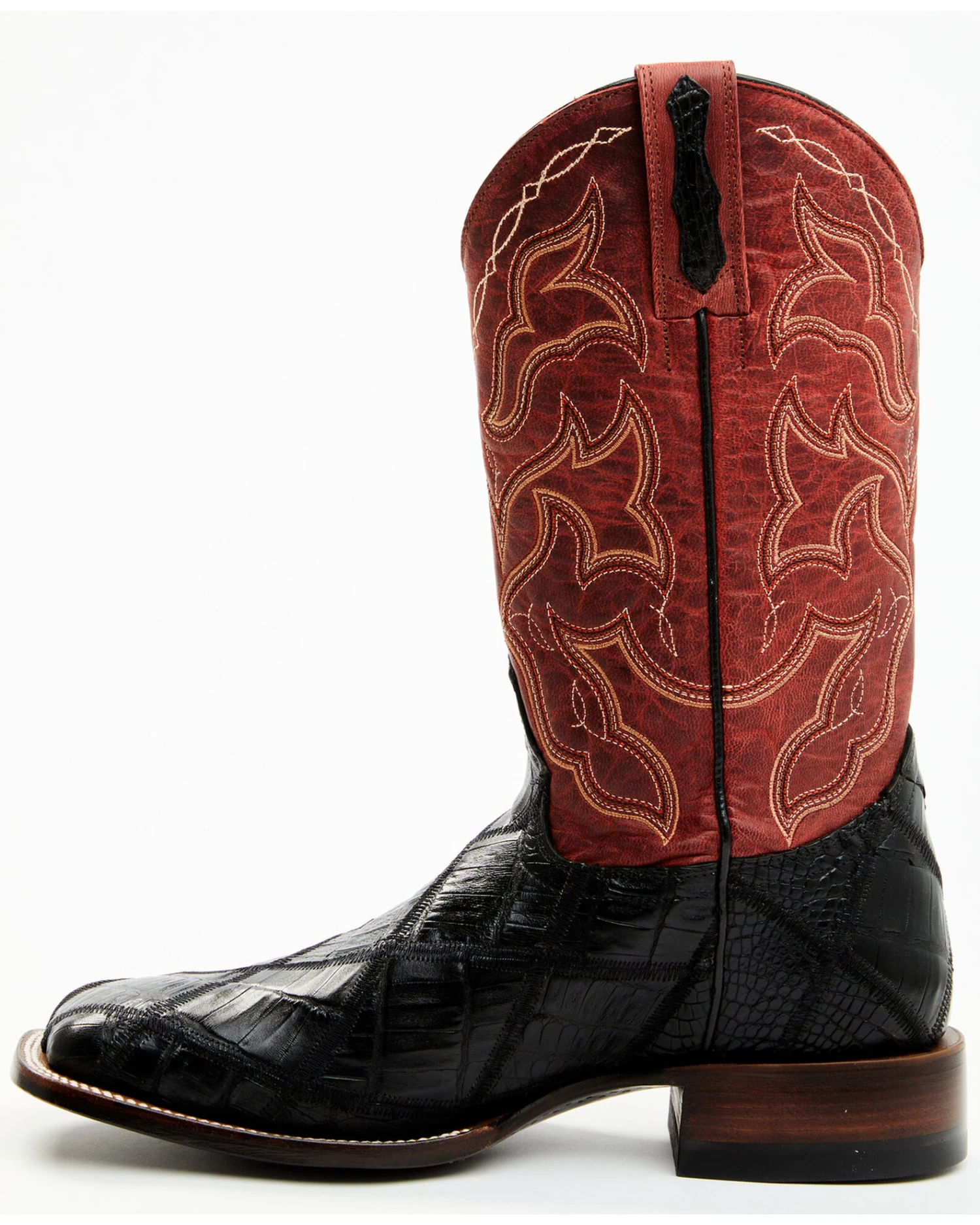 Cody James Men's Exotic Caiman Western Boots - Broad Square Toe - Image 3