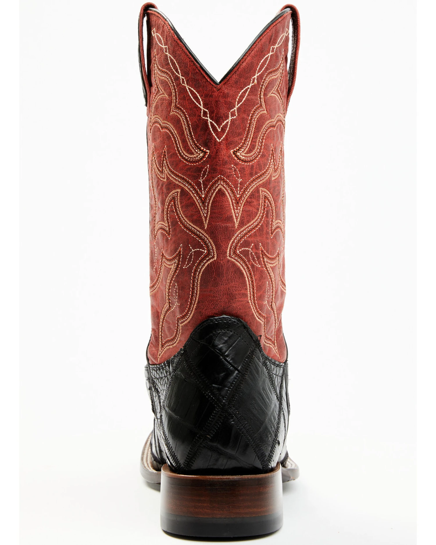 Cody James Men's Exotic Caiman Western Boots - Broad Square Toe - Image 7