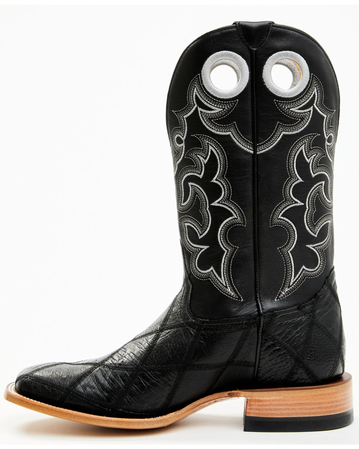 Cody James Men's Exotic Ostrich Western Boots - Broad Square Toe - Image 2